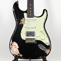 Fender Custom Shop '62 Stratocaster HSS w/ Ash Body, Heavy Relic- Black 2026 (R147699)