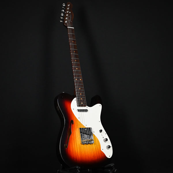 Fender Custom Shop Limited Edition '50s Telecaster Thinline w/ Rosewood Neck, Journeyman/ Closet Classic- Wide Fade Chocolate 3 Tone Sunburst 2024 (R140858)