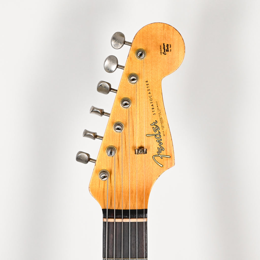 Fender Custom Shop '62 Stratocaster HSS w/ Ash Body, Heavy Relic- Black 2026 (R147699)
