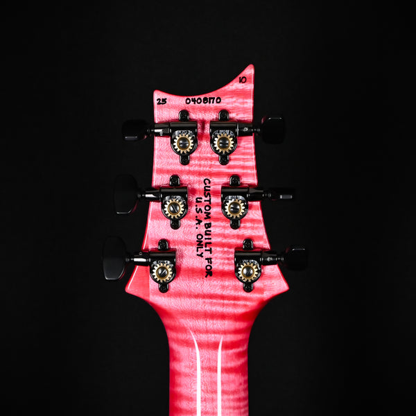 PRS Custom 24 Wood Library w/ 10-Top, Brazilian Rosewood, & DMO Pickups- Bonnie Pink 2025 (0408170)