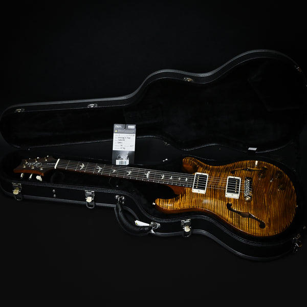 PRS Hollowbody II Piezo w/ 10 Top Electric Guitar- Black Gold 2025 (0408522)