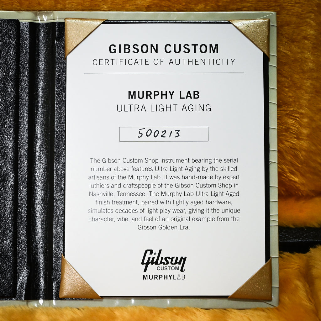 Gibson Custom 1963 Firebird V w/ Maestro Vibrola Murphy Lab Ultra Light Aged- Ember Red 2025 (500213)