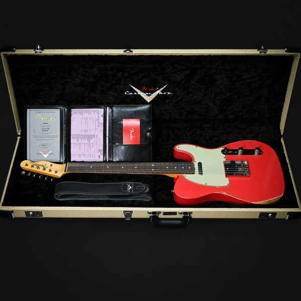 Fender Custom Shop '64 Telecaster Relic- Aged Fiesta Red 2025 (CZ552218)