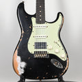 Fender Custom Shop '62 Stratocaster HSS w/ Alder Body, Heavy Relic- Black 2026 (R147865)