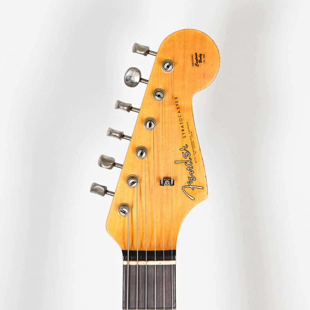 Fender Custom Shop '62 Stratocaster HSS w/ Alder Body, Heavy Relic- Black 2026 (R147865)