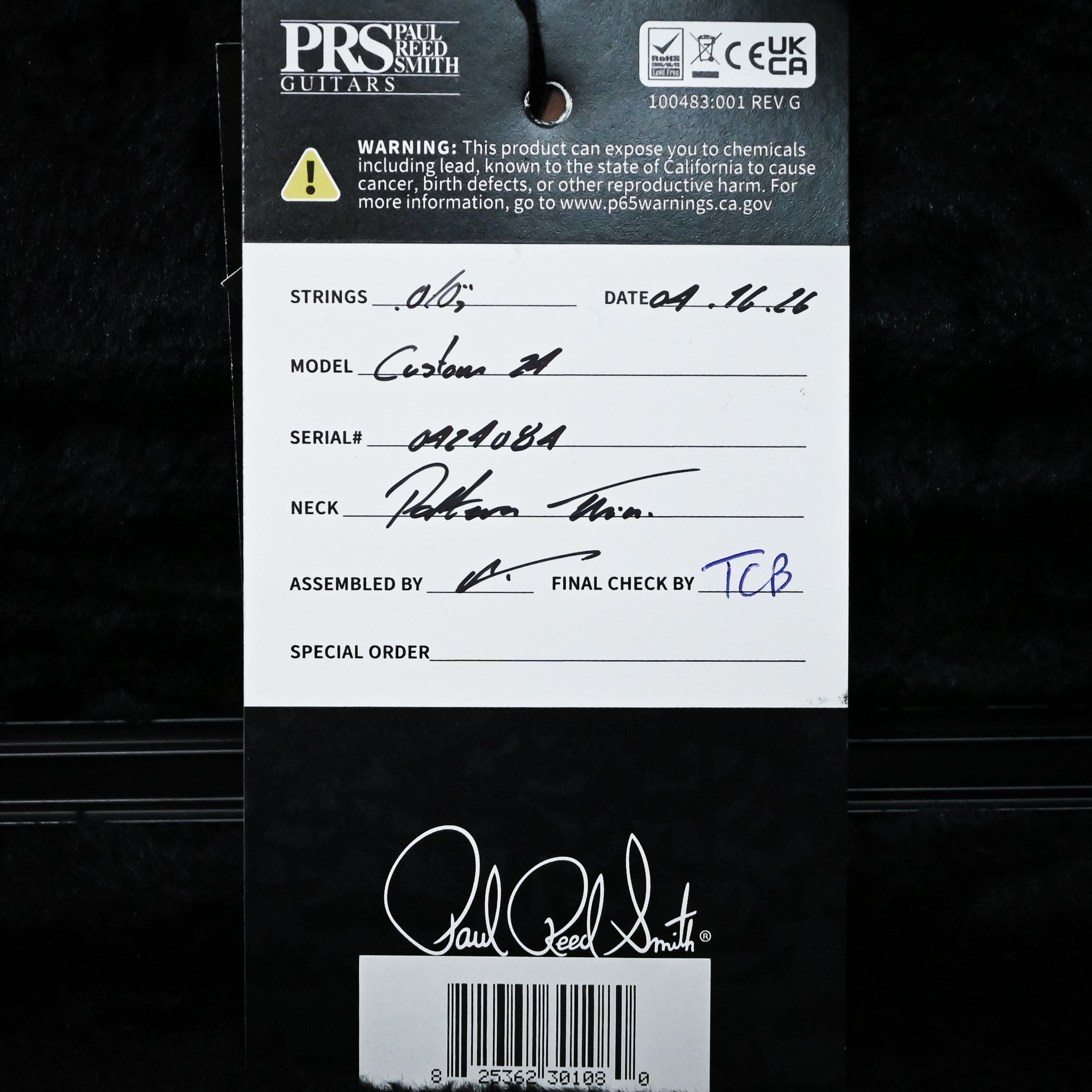 PRS Custom 24 w/ DMO Pickups- Sprayer's Choice 2026 (0424084)