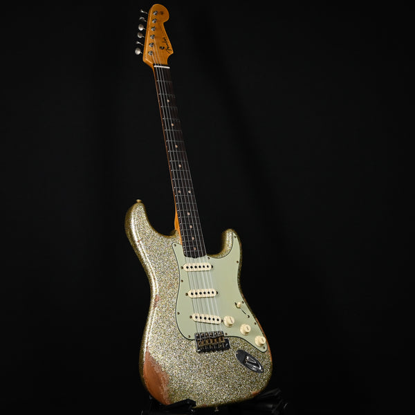Fender Custom Shop Limited Edition 1962 Stratocaster Heavy Relic- Gold Sparkle 2025 (CZ589416)