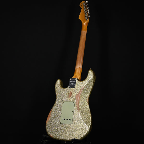 Fender Custom Shop Limited Edition 1962 Stratocaster Heavy Relic- Gold Sparkle 2025 (CZ589416)