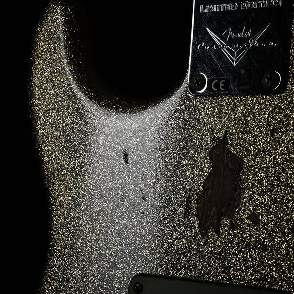 Fender Custom Shop Limited Edition 1962 Stratocaster Heavy Relic- Gold Sparkle 2025 (CZ589416)