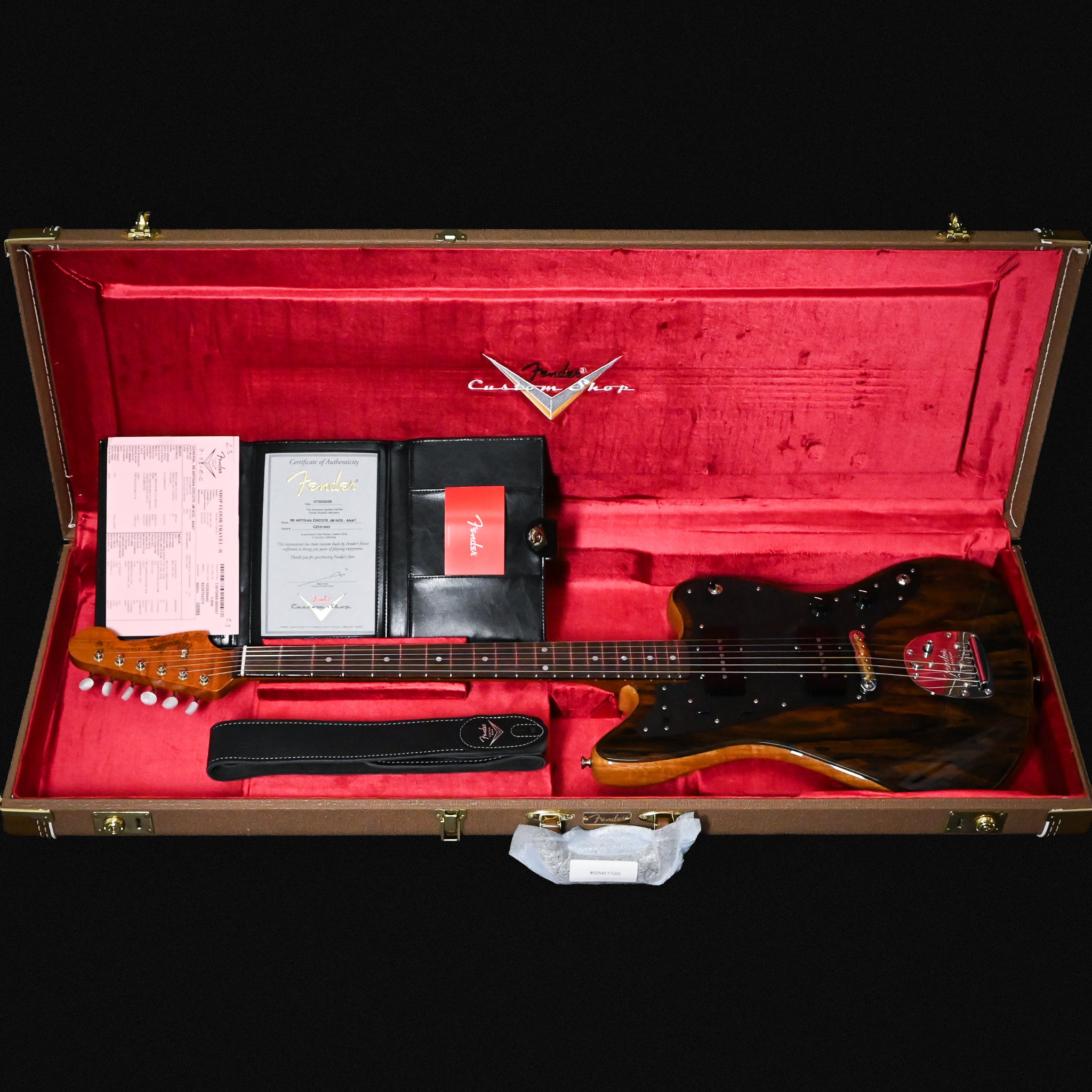 Fender Custom Shop Artisan Ziricote Jazzmaster NOS- Aged Natural 2026 (CZ591849)