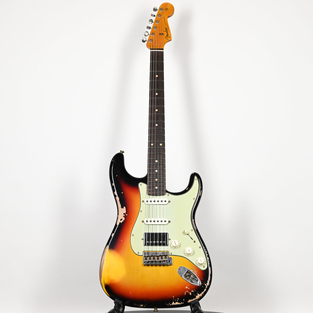 Fender Custom Shop '62 Stratocaster HSS w/ Alder Body, Heavy Relic- 3 Color Sunburst 2026 (R148443)
