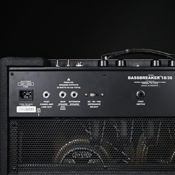 Fender Bassbreaker 18/30 2-Channel 30-Watt 2x12