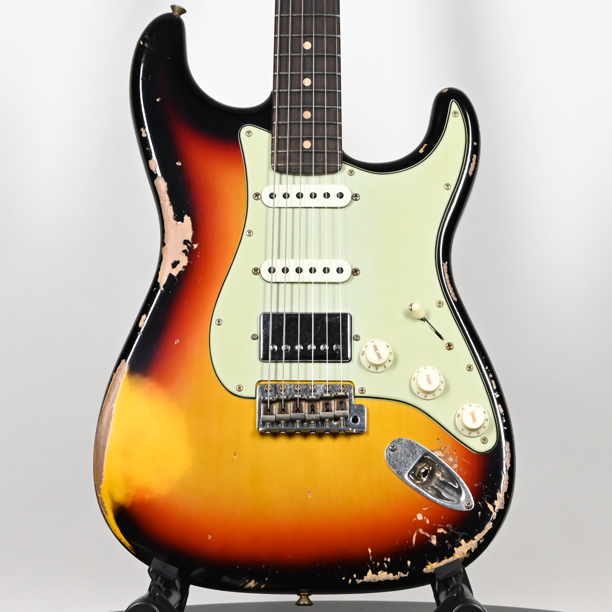 Fender Custom Shop '62 Stratocaster HSS w/ Alder Body, Heavy Relic- 3 Color Sunburst 2026 (R148443)