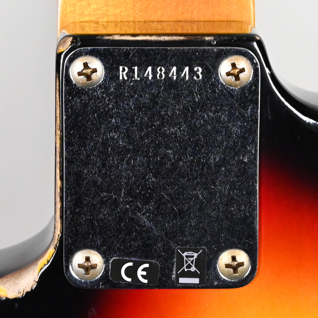 Fender Custom Shop '62 Stratocaster HSS w/ Alder Body, Heavy Relic- 3 Color Sunburst 2026 (R148443)