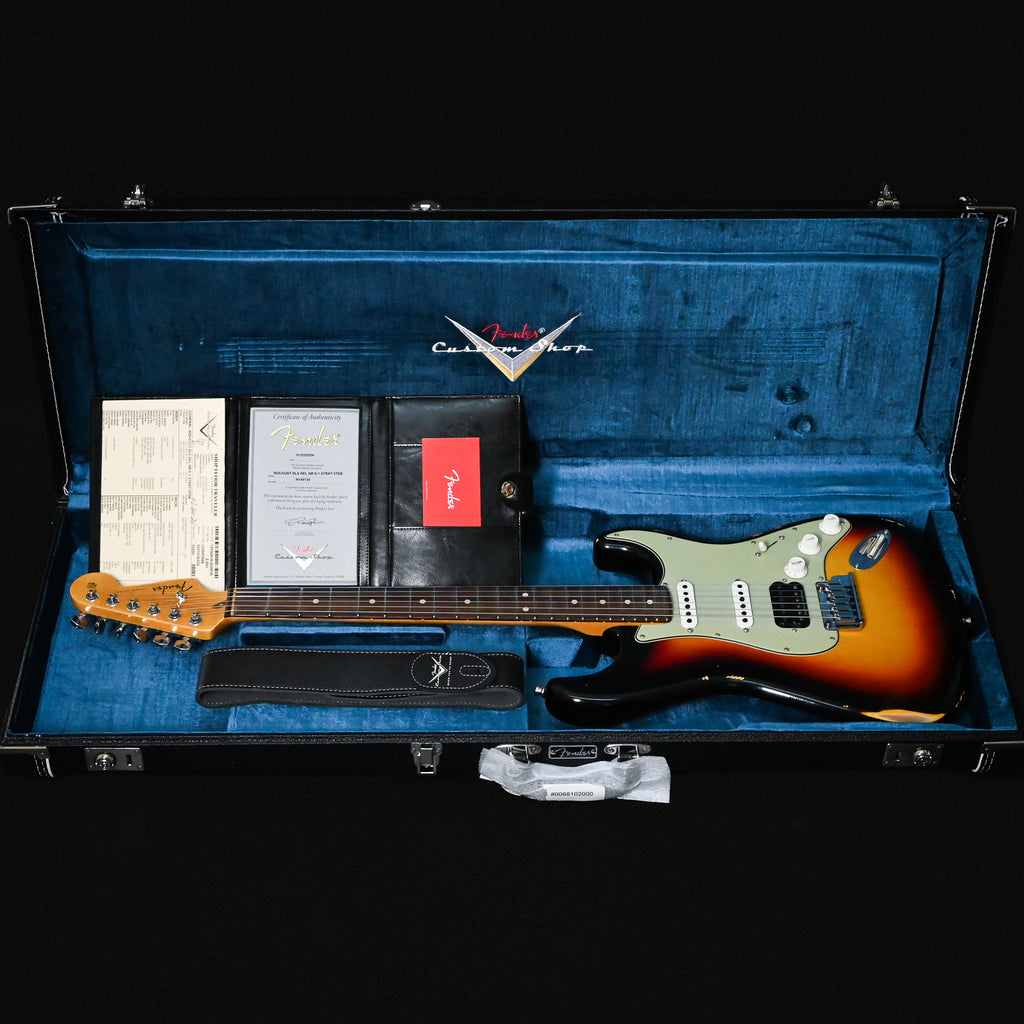 Fender Custom Shop Deluxe Stratocaster w/ Seymour Duncan SH4B Humbucker, Relic/ Closet Classic Hardware- 3 Color Sunburst 2026 (R148135)