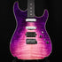 Tom Anderson Custom Drop Top w/ Flame Top Electric Guitar- Purple Wakesurf w/ Binding 2025 (07-11-25N)