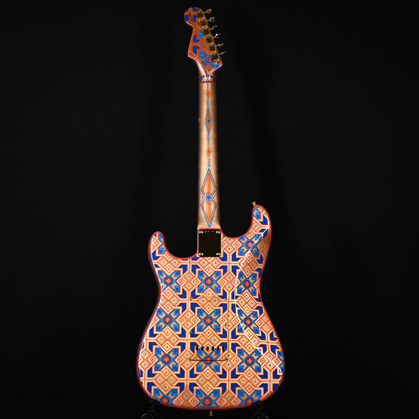 Fender Custom Shop Masterbuilt Todd Krause  Pamelina Artwork Golden Falcon Stratocaser (R145255)