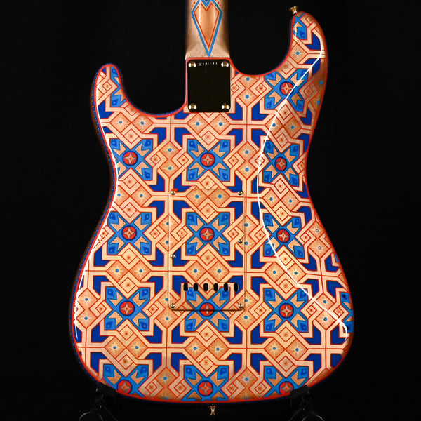 Fender Custom Shop Masterbuilt Todd Krause  Pamelina Artwork Golden Falcon Stratocaser (R145255)