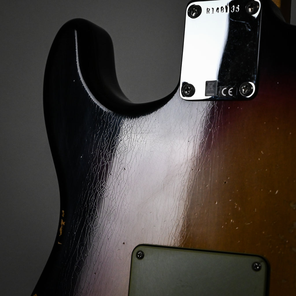 Fender Custom Shop Deluxe Stratocaster w/ Seymour Duncan SH4B Humbucker, Relic/ Closet Classic Hardware- 3 Color Sunburst 2026 (R148135)