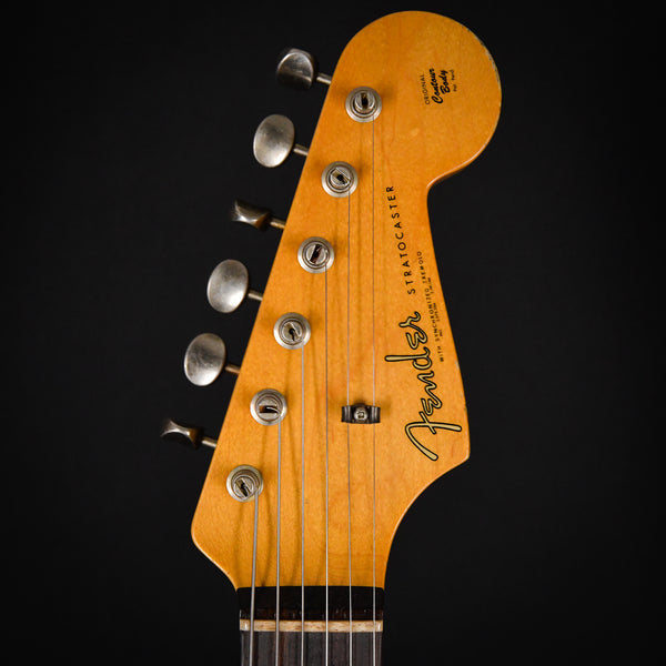 Fender Masterbuilt Todd Krause 1962 Stratocaster Heavy Relic Sonic Blue / Sunburst Brazilian Rosewood 2023 (CZ573048)