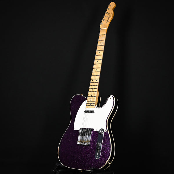 Fender Custom Shop Limited Edition Tomatillo Telecaster Relic- Aged Magenta Sparkle 2025 (R138605)