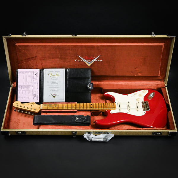 Fender Custom Shop 1957 Stratocaster Journeyman- Aged Dakota Red 2024 (CZ578688)