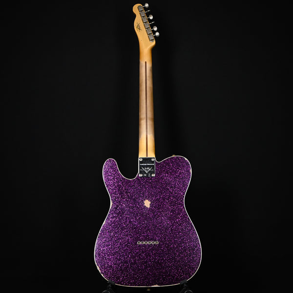 Fender Custom Shop Limited Edition Tomatillo Telecaster Relic- Aged Magenta Sparkle 2025 (R138605)