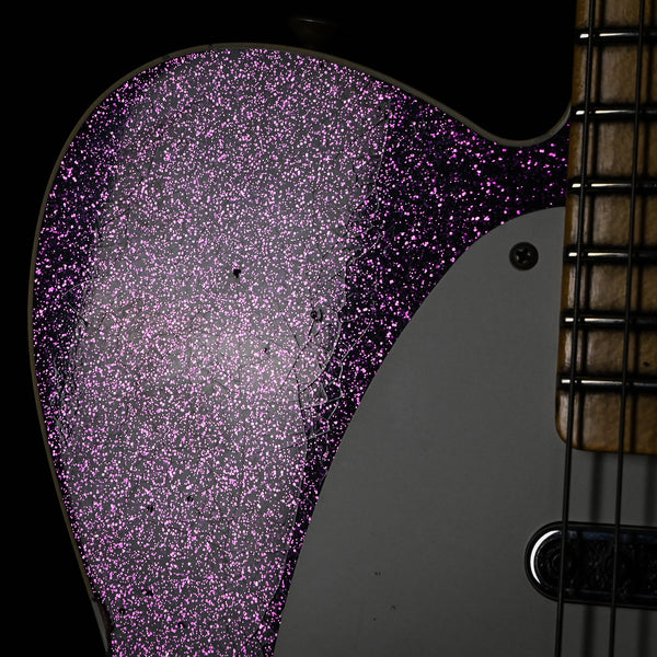 Fender Custom Shop Limited Edition Tomatillo Telecaster Relic- Aged Magenta Sparkle 2025 (R138605)