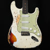 Fender Custom Shop '61 Stratocaster Super Heavy Relic- Aged Olympic White / 3 Tone Sunburst 2025 (CZ587035)