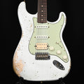 Fender Custom Shop '62 Stratocaster HSS w/ Painted Headcap, Heavy Relic- Olympic White 2026 (R146939)