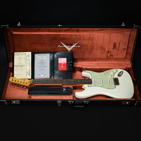 Fender Custom Shop Limited Edition 64 L-Series Stratocaster Journeyman- Aged Olympic White 2025 (L11896)
