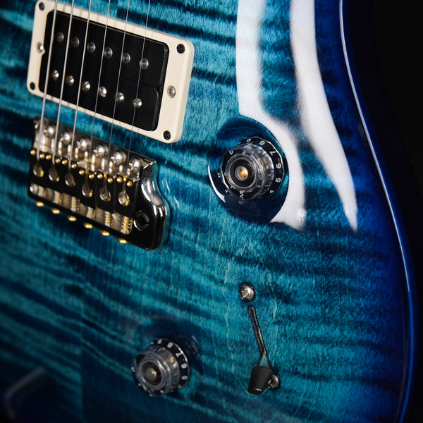 PRS Custom 24 Custom Color Blue Matteo Burst (0353517)
