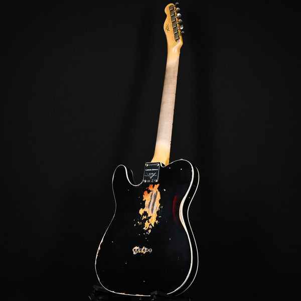 Fender Custom Shop Limited Edition '65 Telecaster Custom Heavy Relic- Aged Black/ 3 Tone Sunburst 2025 (CZ583239)