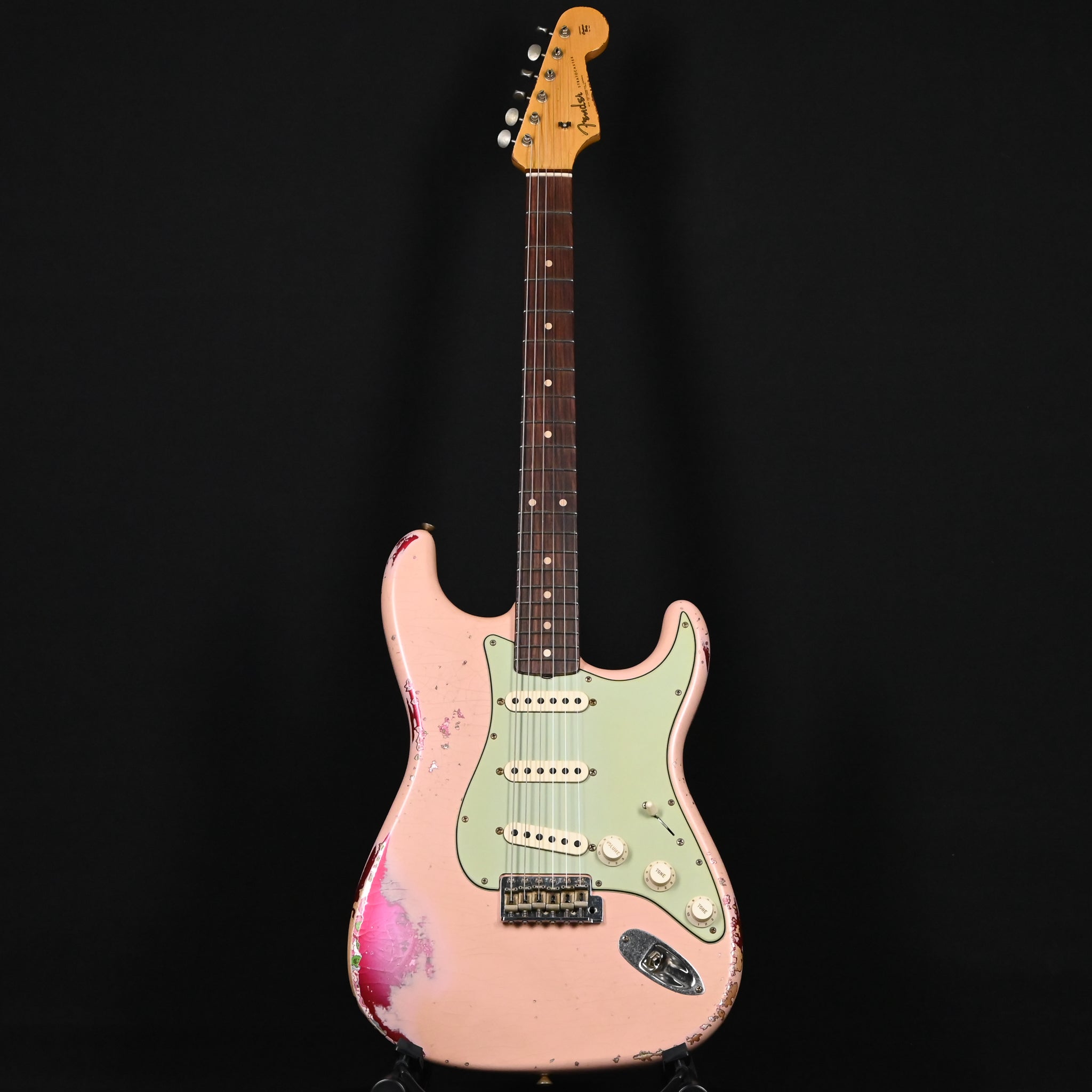 Fender Custom Shop 1962 Stratocaster w/ Josefina Handwound Pickups, Heavy Relic- Aged Shell Pink/ Pink Paisley 2025 (R148904)