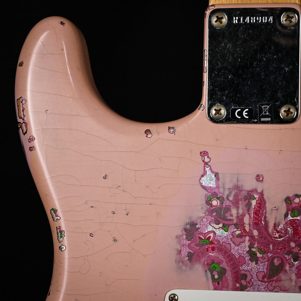 Fender Custom Shop 1962 Stratocaster w/ Josefina Handwound Pickups, Heavy Relic- Aged Shell Pink/ Pink Paisley 2025 (R148904)