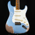 Fender Custom Shop Limited Edition Red Hot Stratocaster Super Heavy Relic- Super Faded Aged Lake Placid Blue 2024 (CZ583223)