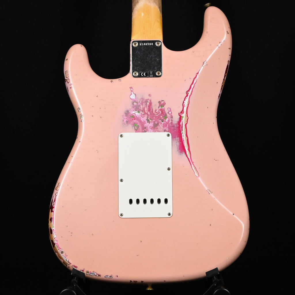 Fender Custom Shop 1962 Stratocaster w/ Josefina Handwound Pickups, Heavy Relic- Aged Shell Pink/ Pink Paisley 2025 (R148904)