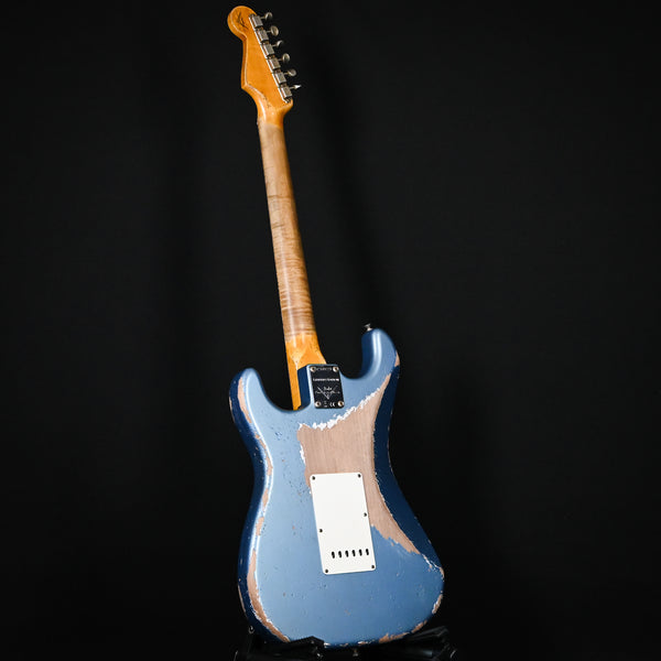 Fender Custom Shop Limited Edition Red Hot Stratocaster Super Heavy Relic- Super Faded Aged Lake Placid Blue 2024 (CZ583223)