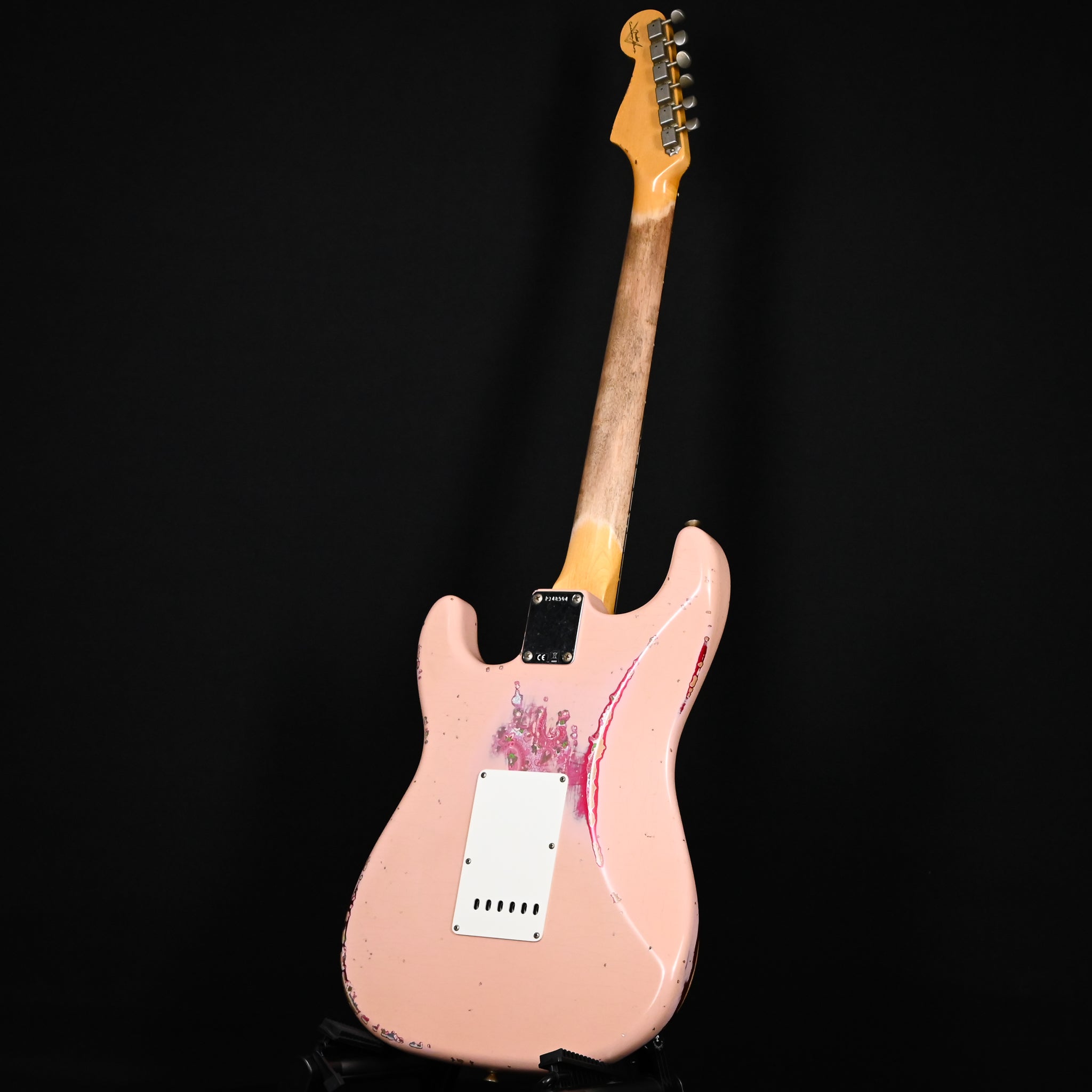 Fender Custom Shop 1962 Stratocaster w/ Josefina Handwound Pickups, Heavy Relic- Aged Shell Pink/ Pink Paisley 2025 (R148904)
