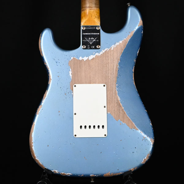 Fender Custom Shop Limited Edition Red Hot Stratocaster Super Heavy Relic- Super Faded Aged Lake Placid Blue 2024 (CZ583223)