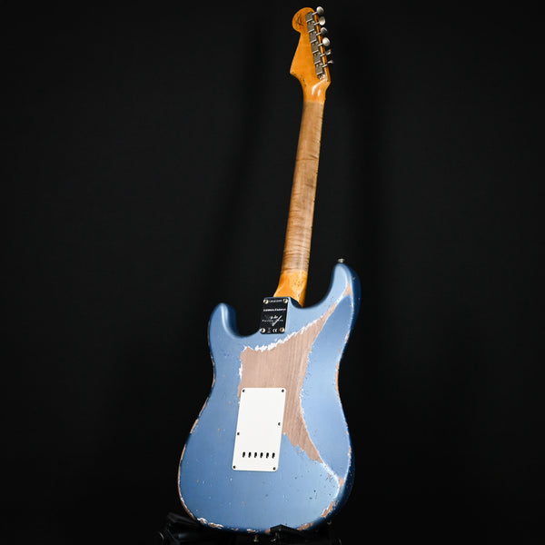 Fender Custom Shop Limited Edition Red Hot Stratocaster Super Heavy Relic- Super Faded Aged Lake Placid Blue 2024 (CZ583223)