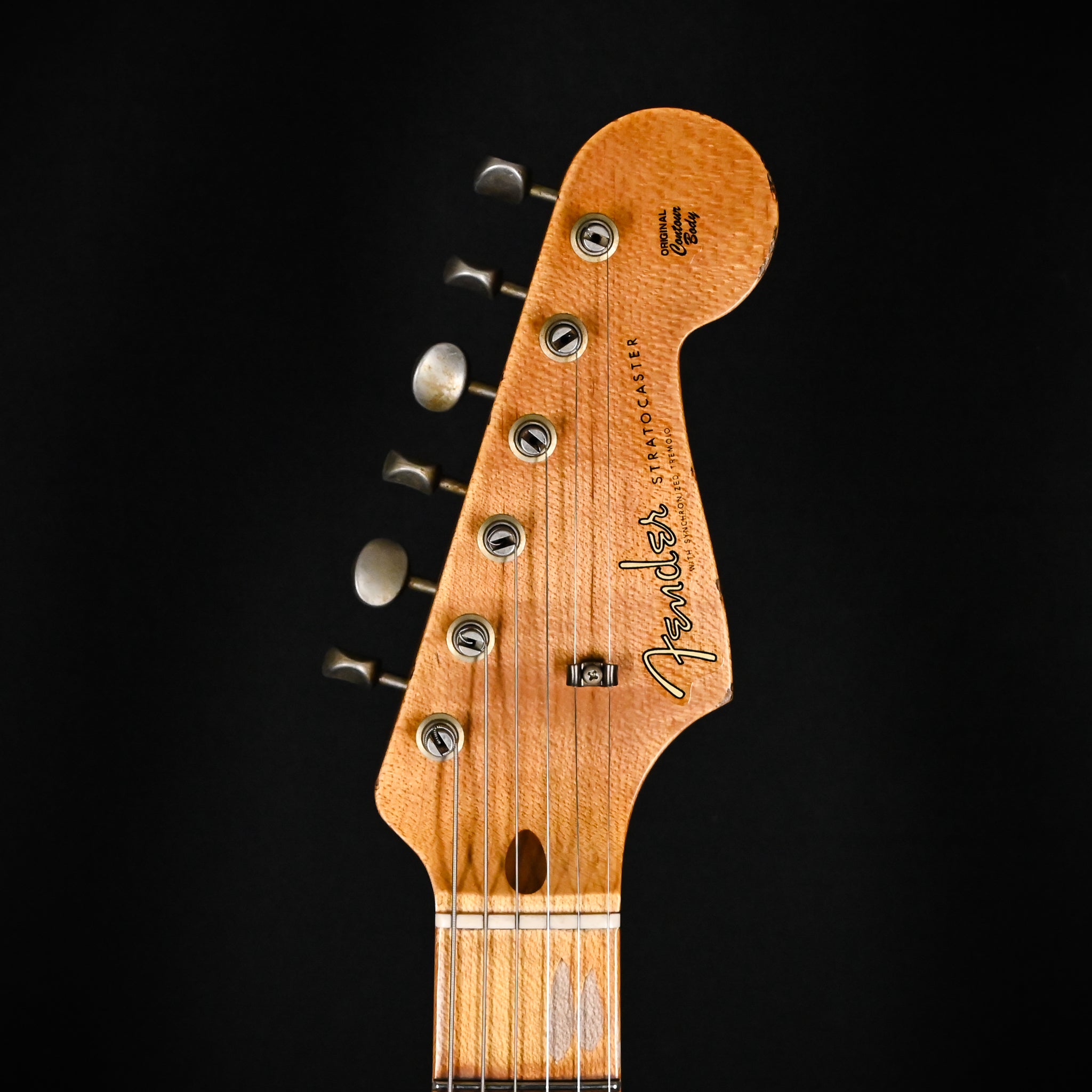 Fender Custom Shop Special Edition 1958 Compound Radius Stratocaster Relic- Aged Fiesta Red (CZ589621)