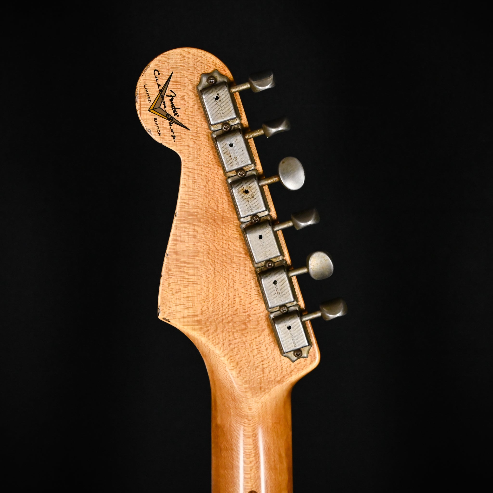 Fender Custom Shop Special Edition 1958 Compound Radius Stratocaster Relic- Aged Fiesta Red (CZ589621)