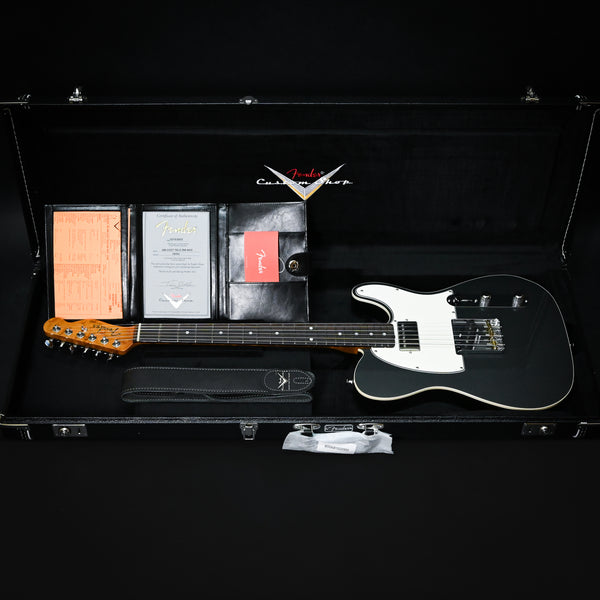 Fender Custom Shop American Custom Telecaster NOS- Aged Charcoal Frost Metallic/ Aged Black Back & Sides 2023 (XN16552)