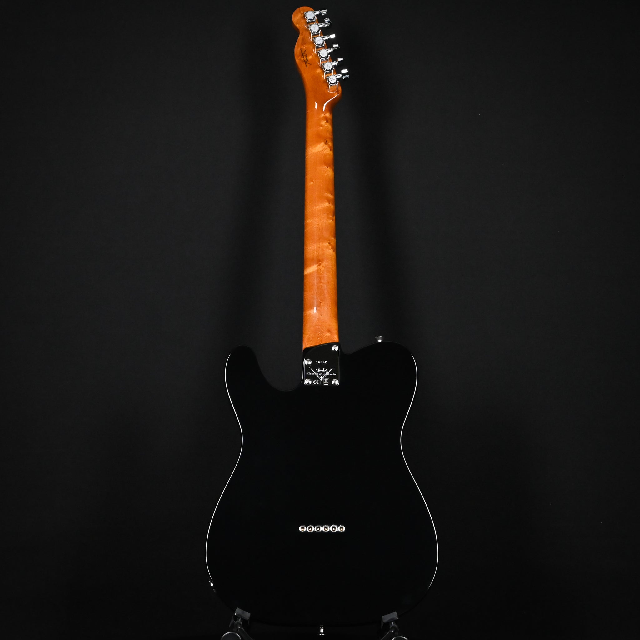 Fender Custom Shop American Custom Telecaster NOS- Aged Charcoal Frost Metallic/ Aged Black Back & Sides 2023 (XN16552)