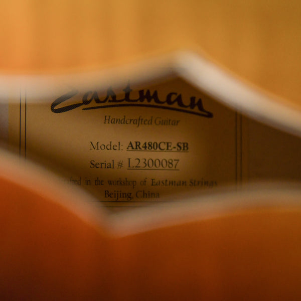 Eastman AR480CE John Pisano 30th Anniversary Edition Sunburst 2023 (L2300087)