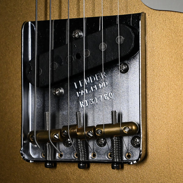 Fender Custom Shop Limited Edition P90 Korina Telecaster Deluxe Closet Classic- Aged Aztec Gold 2024 (R131780)