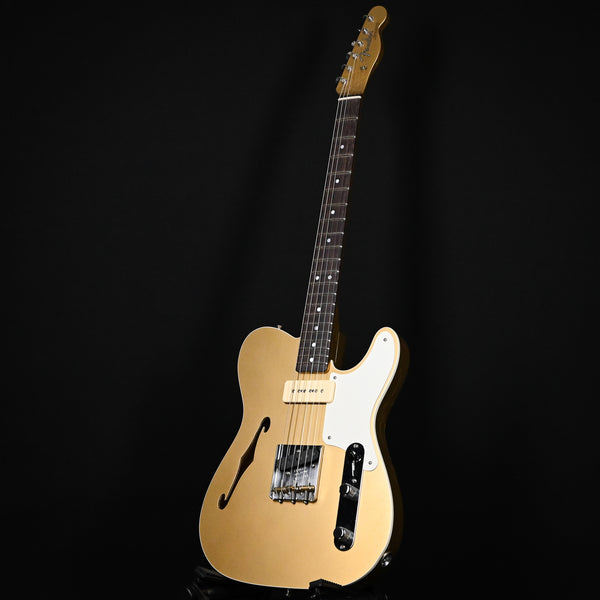 Fender Custom Shop Limited Edition P90 Korina Telecaster Deluxe Closet Classic- Aged Aztec Gold 2024 (R131780)