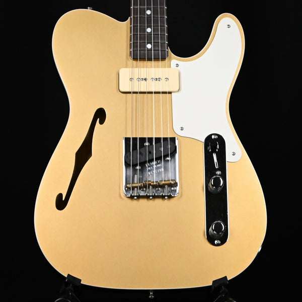 Fender Custom Shop Limited Edition P90 Korina Telecaster Deluxe Closet Classic- Aged Aztec Gold 2024 (R131780)