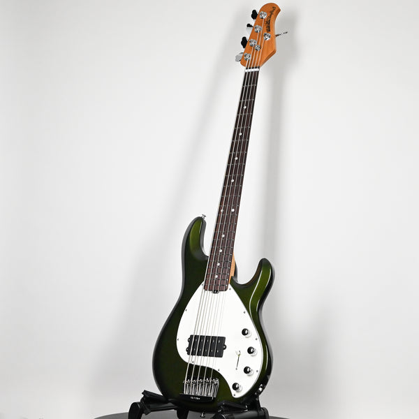 Ernie Ball Music Man StingRay 5 Special H 5-String Bass Guitar- Fallout Green (K07301)